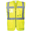 Hi-Vis traffic vest yellow S476